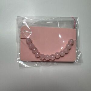 Pink Beaded Bracelet